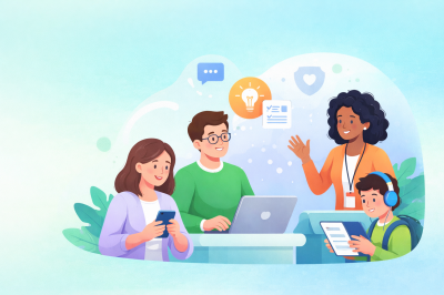 Collaborative discussion in a digital space